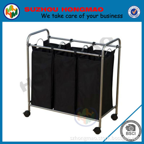 collapsible folding laundry basket with wheels